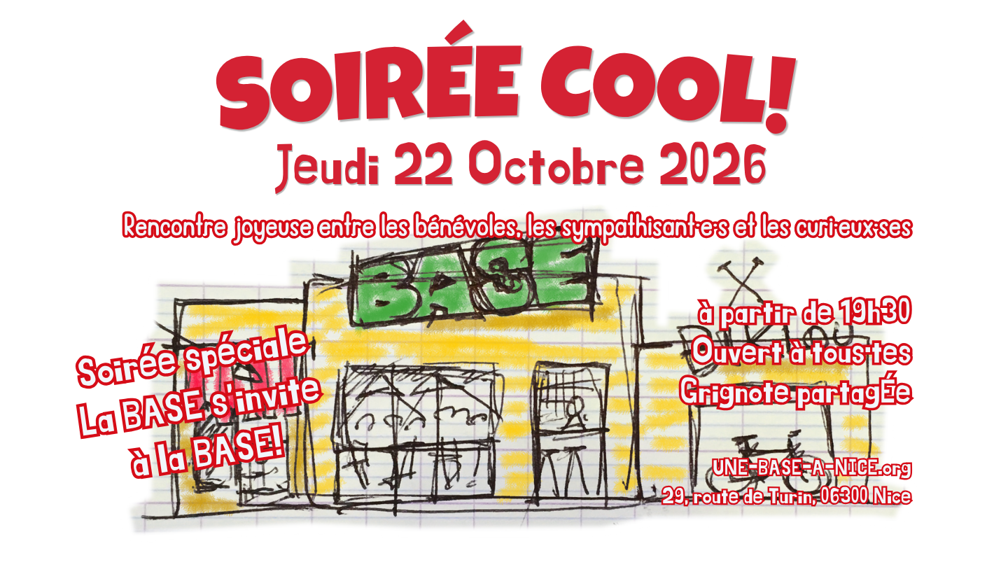 Soirée COOL d’Octobre de la BASE